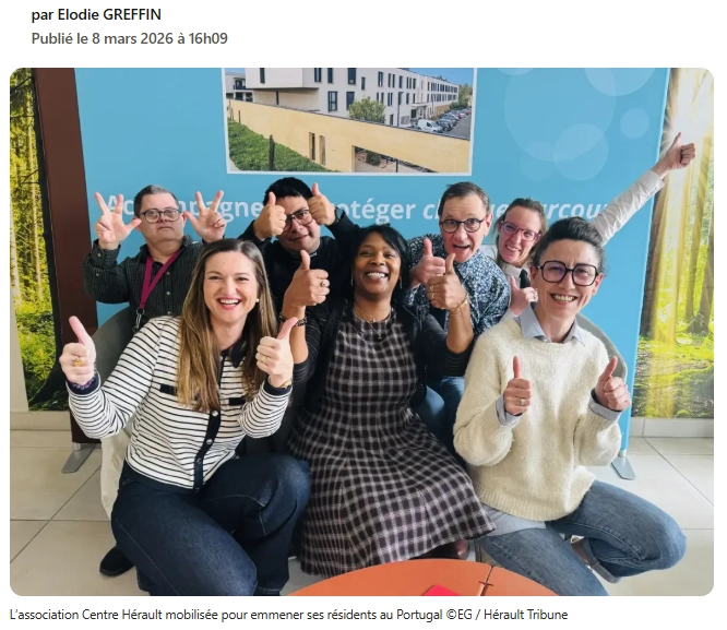  Depuis Pézenas, l’association Centre Hérault construit un projet de voyage au Portugal entre inclusion et solidarité 